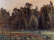 The Cabbage Field, Pontoise - Camille Pissarro