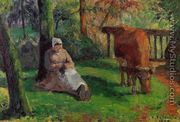 The Cowherd - Camille Pissarro