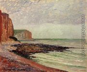 Cliffs at Petit Dalles - Camille Pissarro
