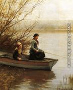 Fishing - Daniel Ridgway Knight