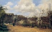 Springtime in Louveciennes - Camille Pissarro