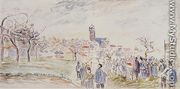 La Saint--Martin a Pontoise - Camille Pissarro