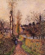 La Sentier de Basincourt - Camille Pissarro