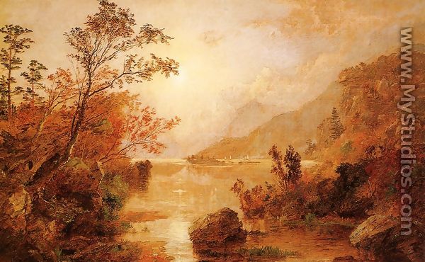 Autumn in the Highlands of the Hudson - Jasper Francis Cropsey
