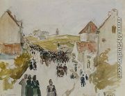Feast Day in Knokke - Camille Pissarro