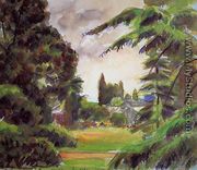 Kew Gardens, the LIttle Greenhouse - Camille Pissarro