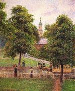 Church at Kew - Camille Pissarro