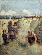 Haymaking - Camille Pissarro