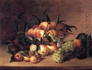Grapes, Apples and Bowl of Peaches - James Peale