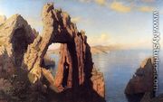 Natural Arch at Capri 2 - William Stanley Haseltine