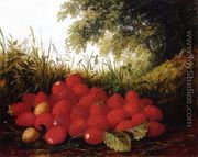Strawberries in a Landscape - Paul Lacroix