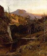 Mount Tamalpias from Lagunitas Creek - William Keith