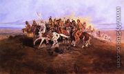 The War Party - Charles Marion Russell