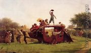 The Old Stage Coach - Eastman Johnson