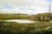 Freshwater Pond in Summer - Rhode Island - Thomas Worthington Whittredge