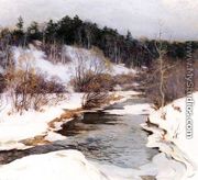 The Frozen Pool, March - Willard Leroy Metcalf