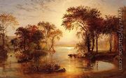 Autumn on thw Susquehanna - Jasper Francis Cropsey
