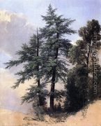 Nature Study, Trees, Newburth, N.Y. - Asher Brown Durand