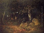 The Oak in the Rocks - Etienne-Pierre Theodore Rousseau