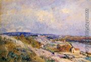 The Hills of Herblay in Spring - Albert Lebourg