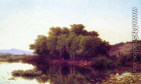 A River Bank - Albert (Fitch) Bellows