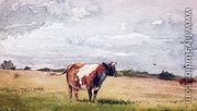 Landscape with Cow - Winslow Homer