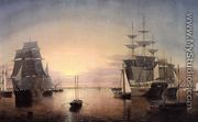 Boston Harbor at Sunset - Fitz Hugh Lane