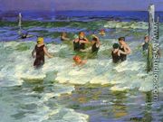 Bathing in the Surf - Edward Henry Potthast