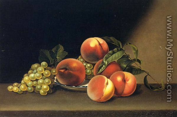Peaches and Grapes - Joseph Biays  Ord