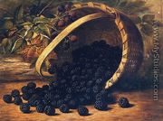 Blackberries in a Basker - August Laux