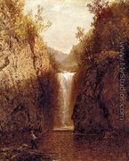 Landscape with Waterfall - John Frederick Kensett