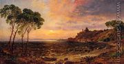 Sunset over Lake Thrasemine - Jasper Francis Cropsey