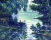 The Seine near Giverny - Theodore Butler
