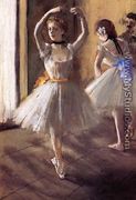 Two Dancers in the Studio I - Edgar Degas