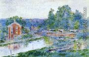 Evening on the Canal - Theodore Robinson