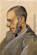 Portrait of Boekverkoper Blok - Vincent Van Gogh