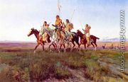 Return of the War Party - Charles Marion Russell