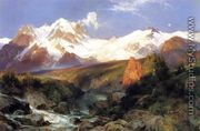 The Teton Range - Thomas Moran