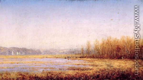 Marshes of the Hudson - Sanford Robinson Gifford