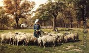 A Shepherdess - John Martin Tracy