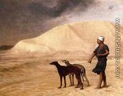 Team of Dogs in the Desert - Jean-Léon Gérôme