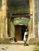 Door of the Green Mosque - Jean-Léon Gérôme