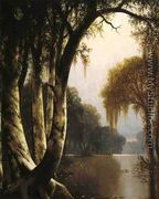 Bayou Landscape - Joseph Rusling  Meeker