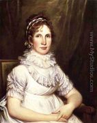 Portrait of Mrs. Isaac Bronson (nee Anna Olcott) - John Trumbull