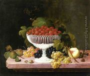 Strawberries and Porcelain - Severin Roesen