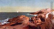Rocks at Narragansett - William Stanley Haseltine