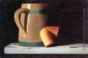 Still Life with Mug and Pipe - John Frederick Peto