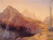 In the Alps - Herman Herzog