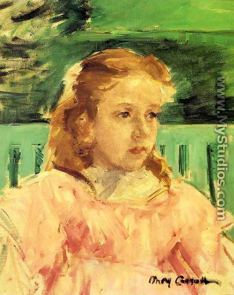 Study for "Augusta Reading to Her Daughter - Mary Cassatt