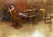At the Piano - John White Alexander